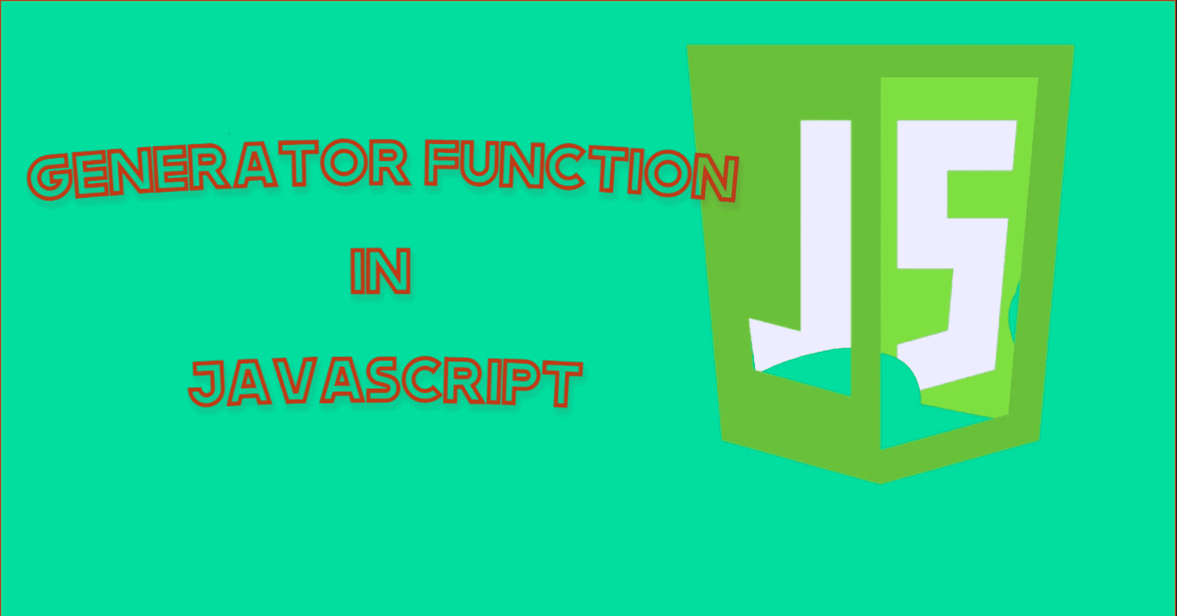 Generator Function in Javascript